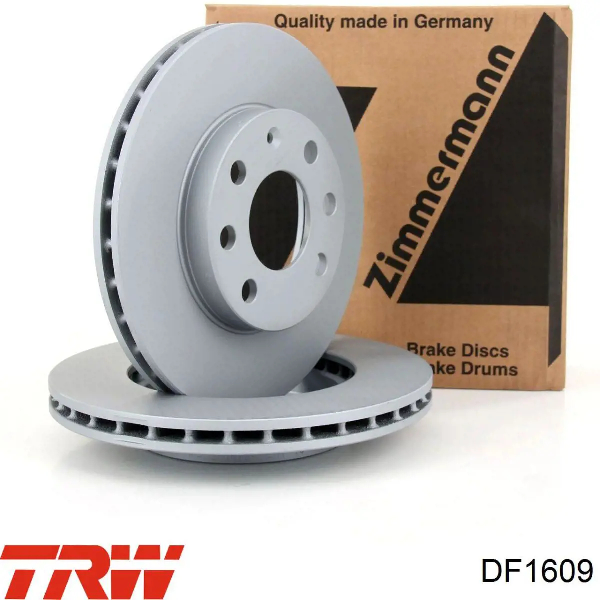 Передний тормозной диск TRW DF1609
