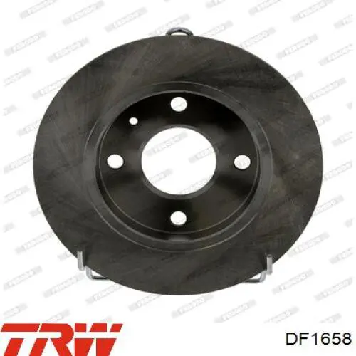 Передние тормозные диски DF1658 TRW