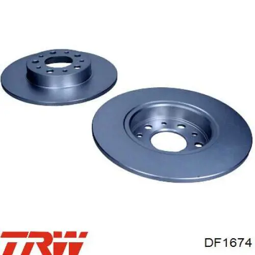 Задний дисковый тормоз TRW DF1674