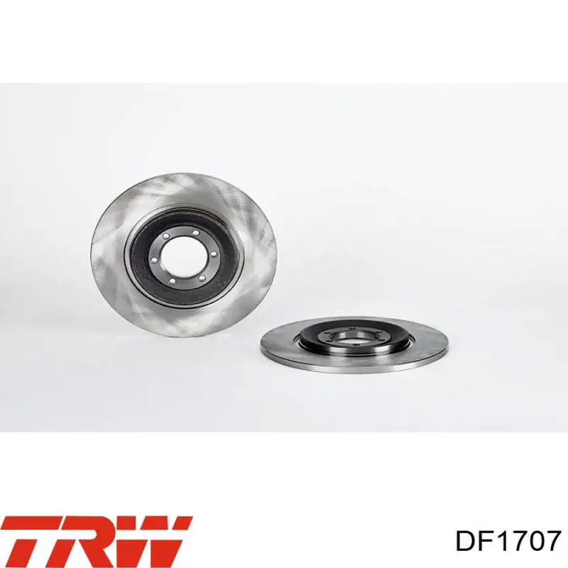 Задний дисковый тормоз TRW DF1707
