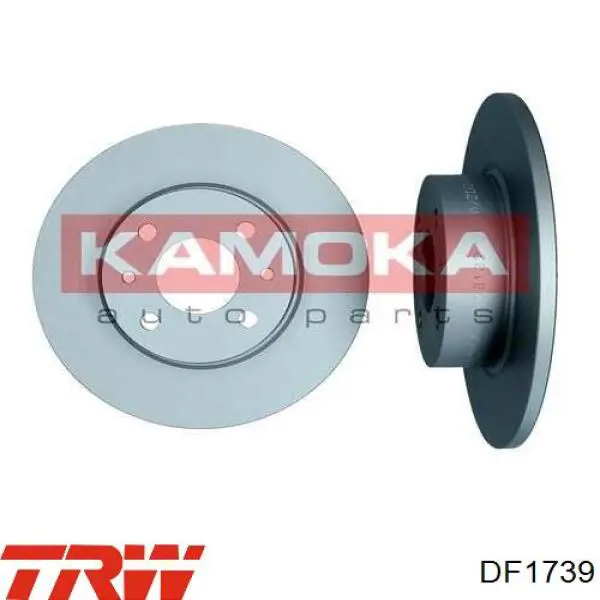Тормозные диски DF1739 TRW