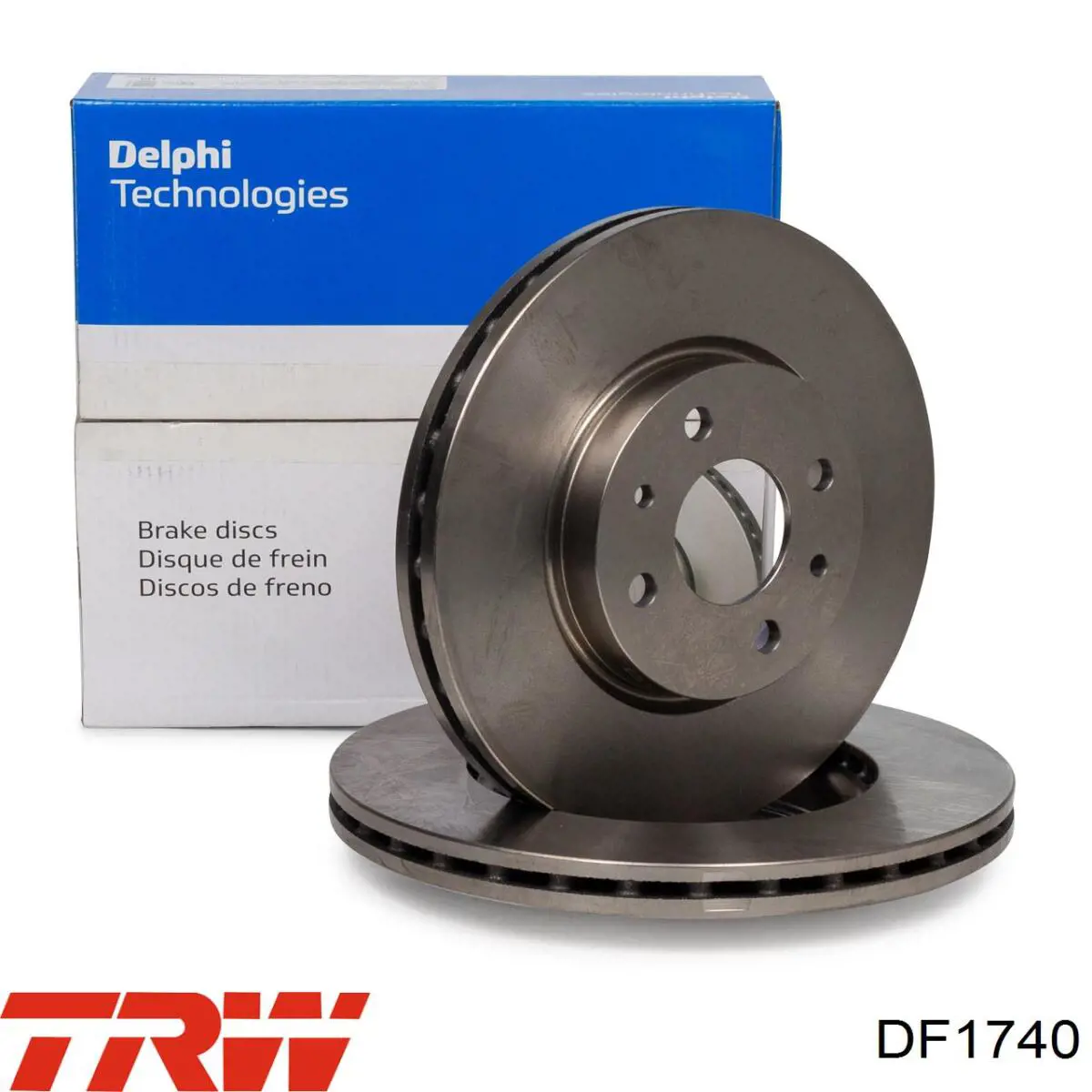 Задний дисковый тормоз TRW DF1740