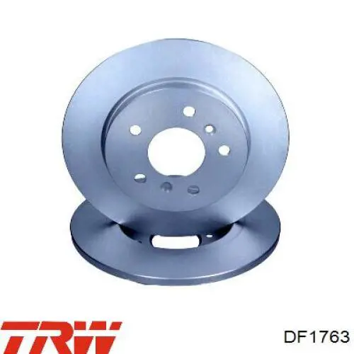 Передние тормозные диски DF1763 TRW
