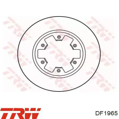 Передний тормозной диск TRW DF1965