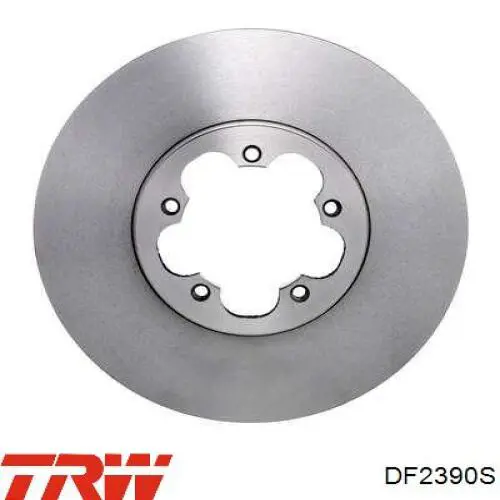 Передние тормозные диски DF2390S TRW