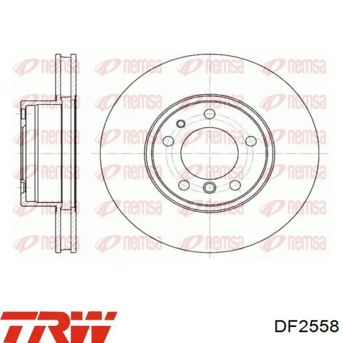 Передние тормозные диски B2191V Samko