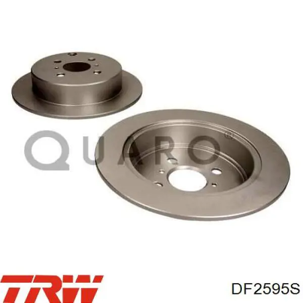 Передний тормозной диск TRW DF2595S