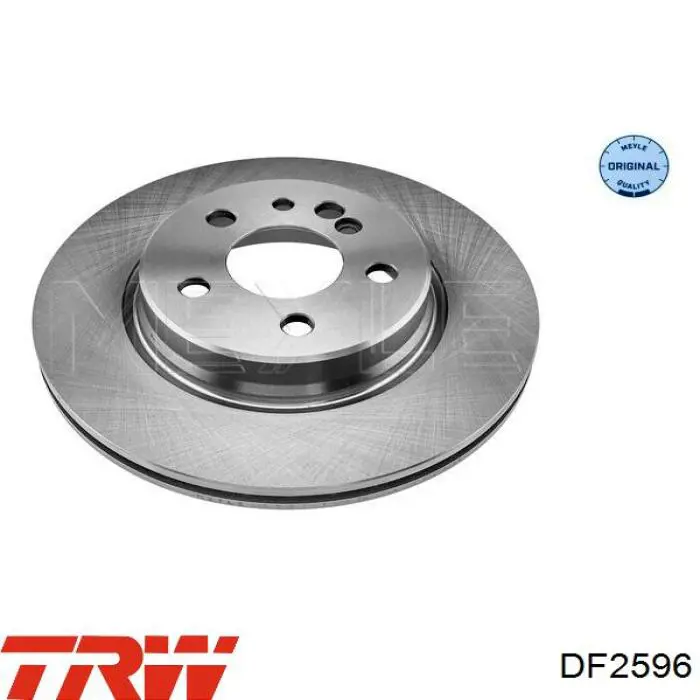 Тормозные диски DF2596 TRW