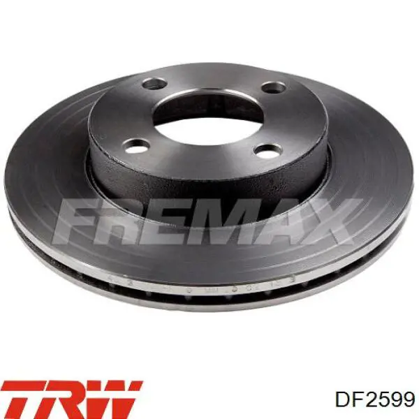 Передний тормозной диск TRW DF2599