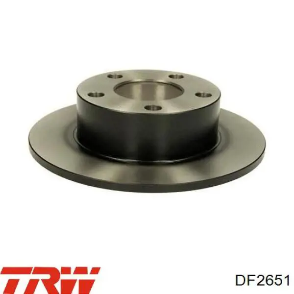 Тормозные диски DF2651 TRW