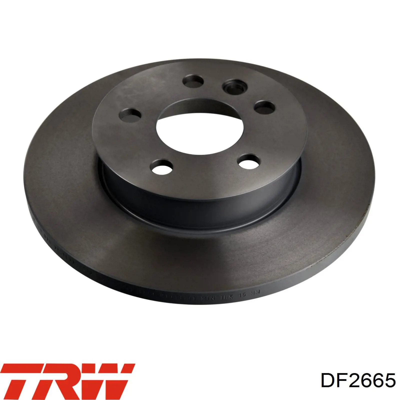 Передний тормозной диск TRW DF2665