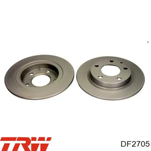 Задний дисковый тормоз TRW DF2705