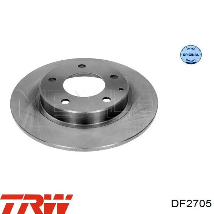 Тормозные диски DF2705 TRW