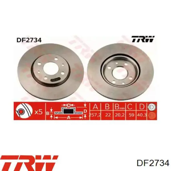 DF2734 TRW