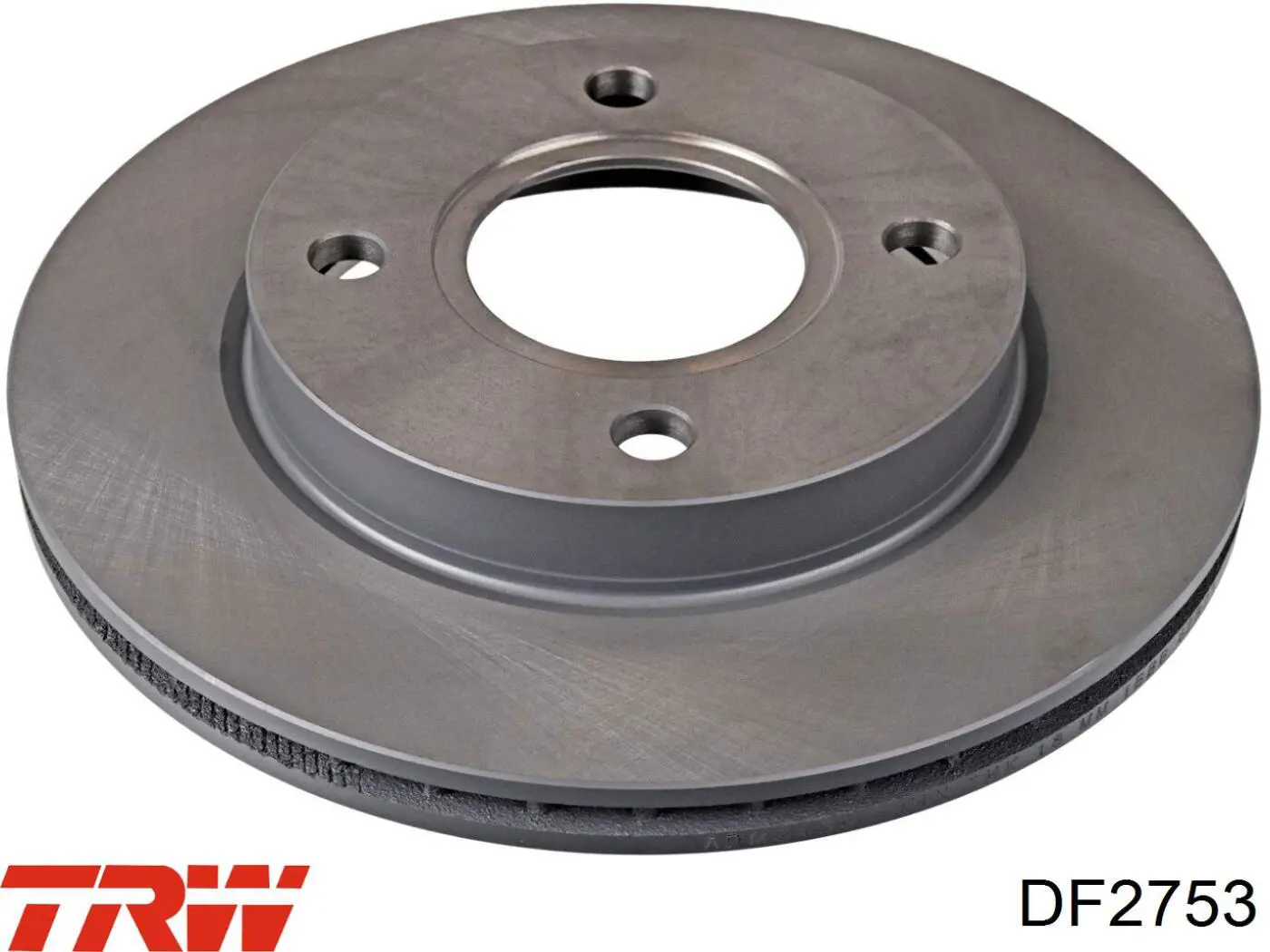DF2753 TRW диск тормозной передний