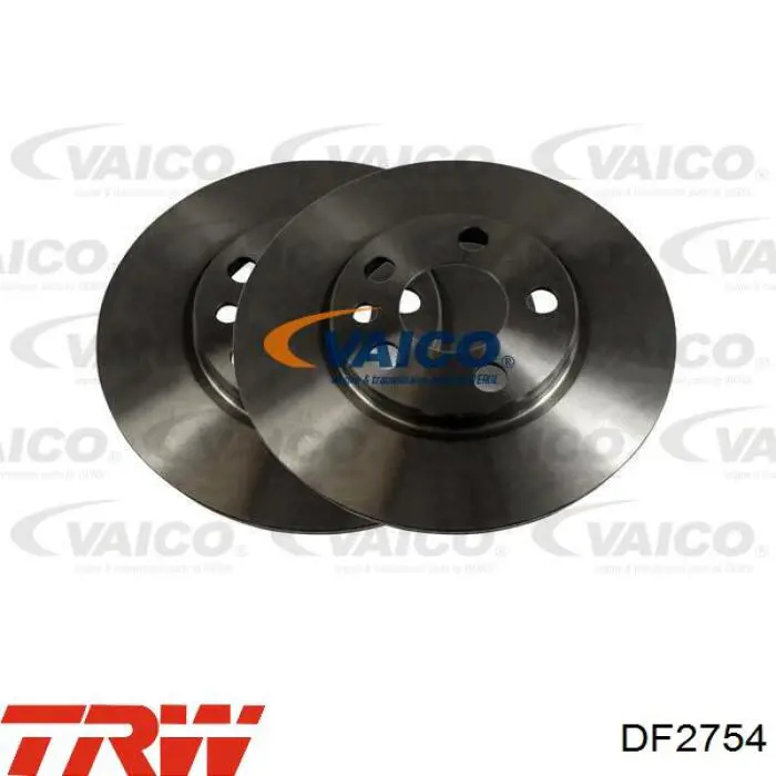 Тормоз дисковый передний TRW DF2754 цена, от 27.82 USD