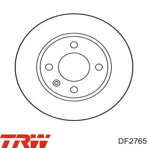 Купить DF2765 TRW Ротор тормозной