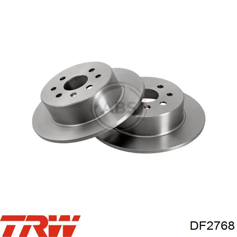 Тормозные диски DF2768 TRW