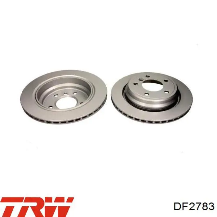 Тормозные диски DF2783 TRW
