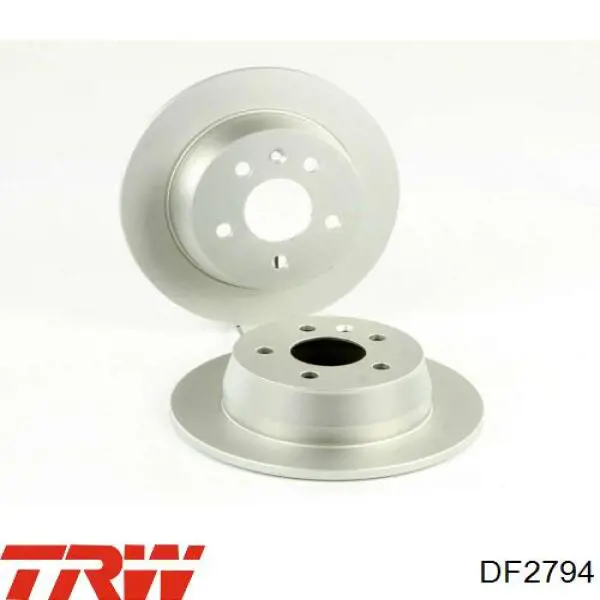 Тормозные диски DF2794 TRW