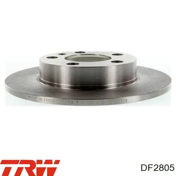 Задний тормозной диск TRW DF2805 цена, от 22.31 USD