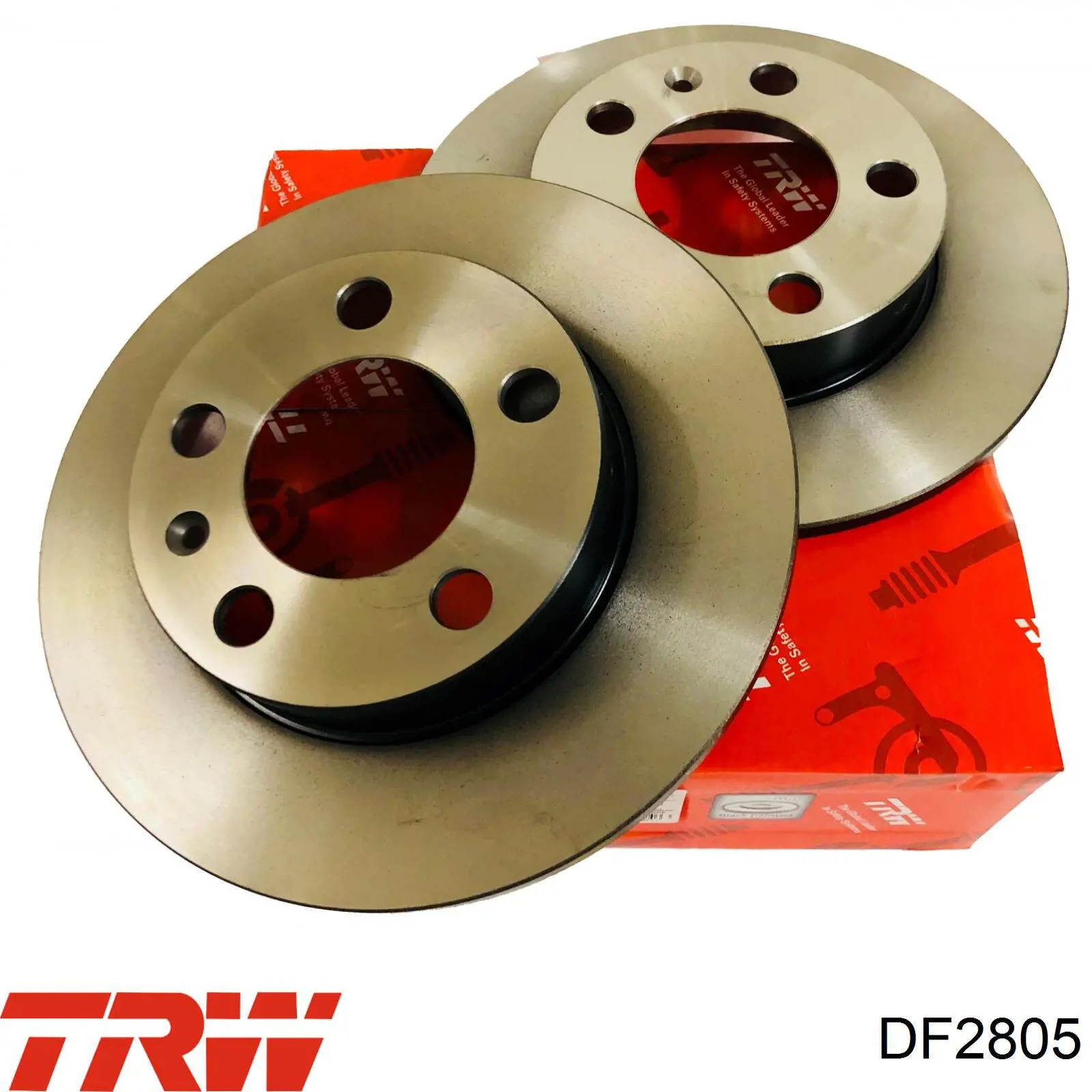 Тормозные диски DF2805 TRW