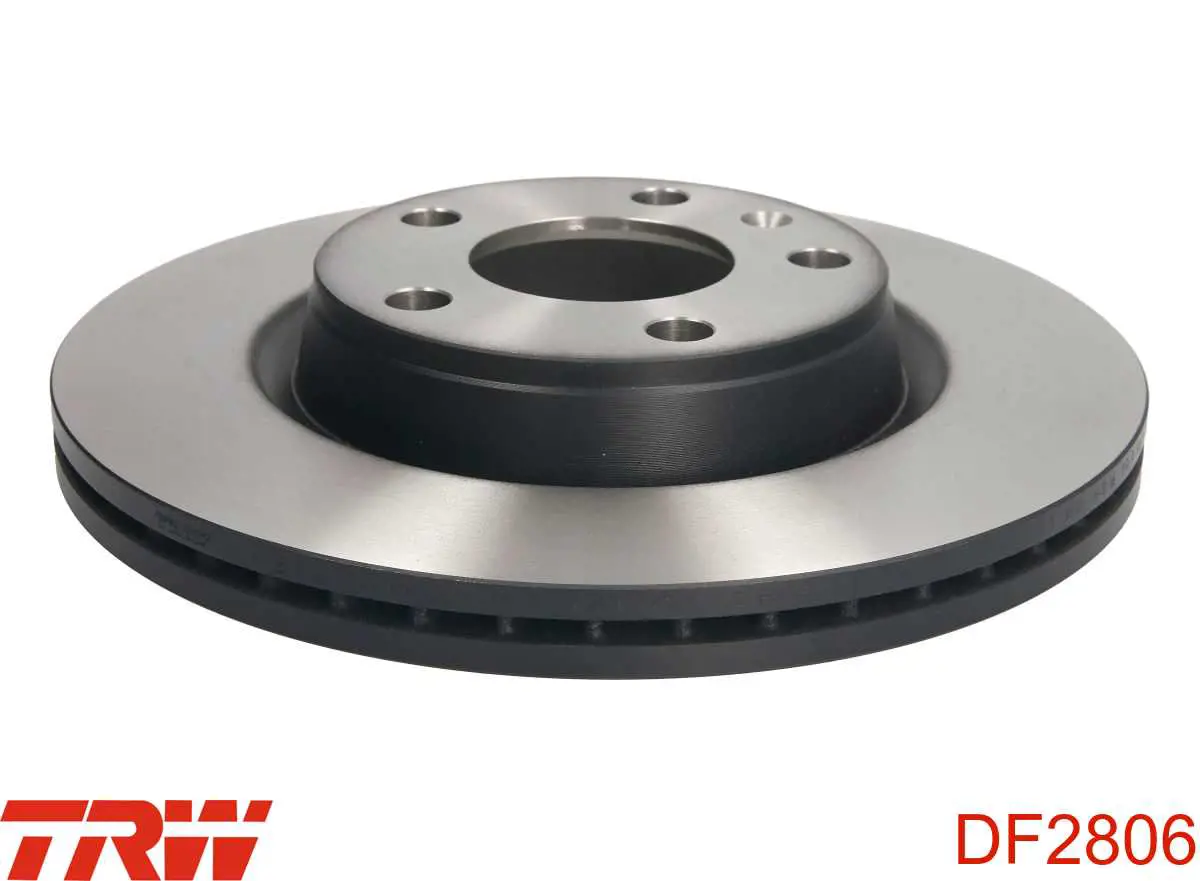 DF2806 TRW диск тормозной передний