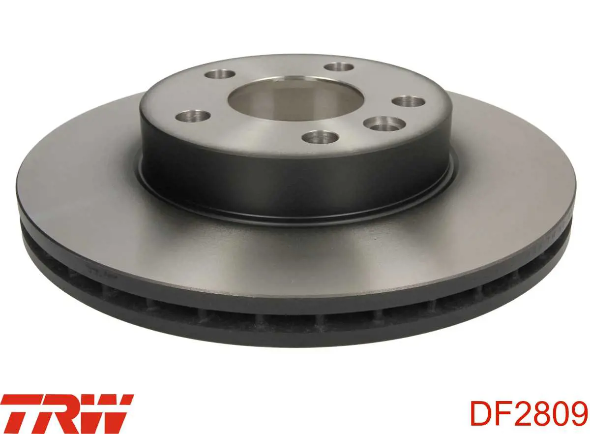 DF2809 TRW диск тормозной передний