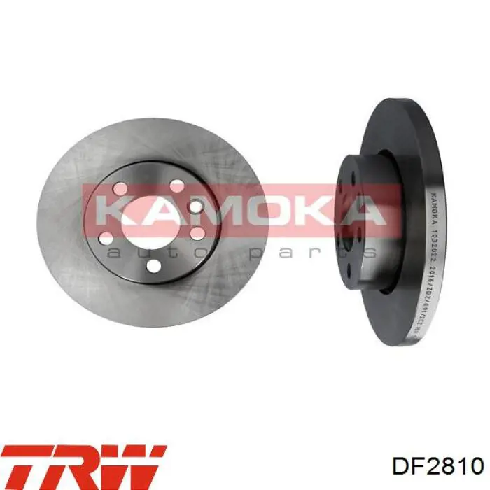 Диск гальмівний передній DF2810 TRW