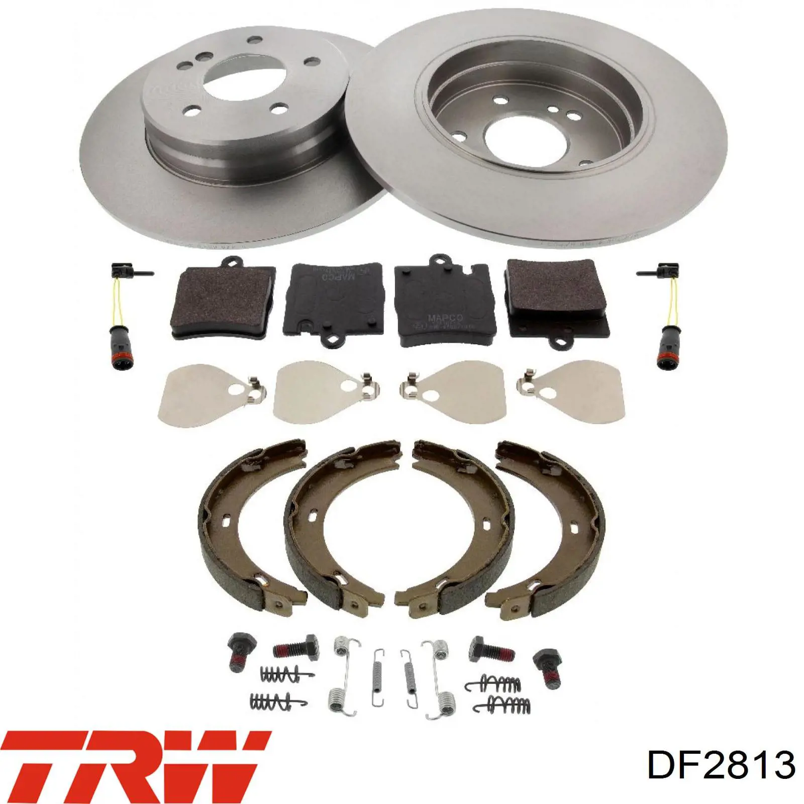 Задний тормозной диск TRW DF2813 цена, от 38.51 USD