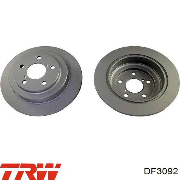 Тормозные диски DF3092 TRW