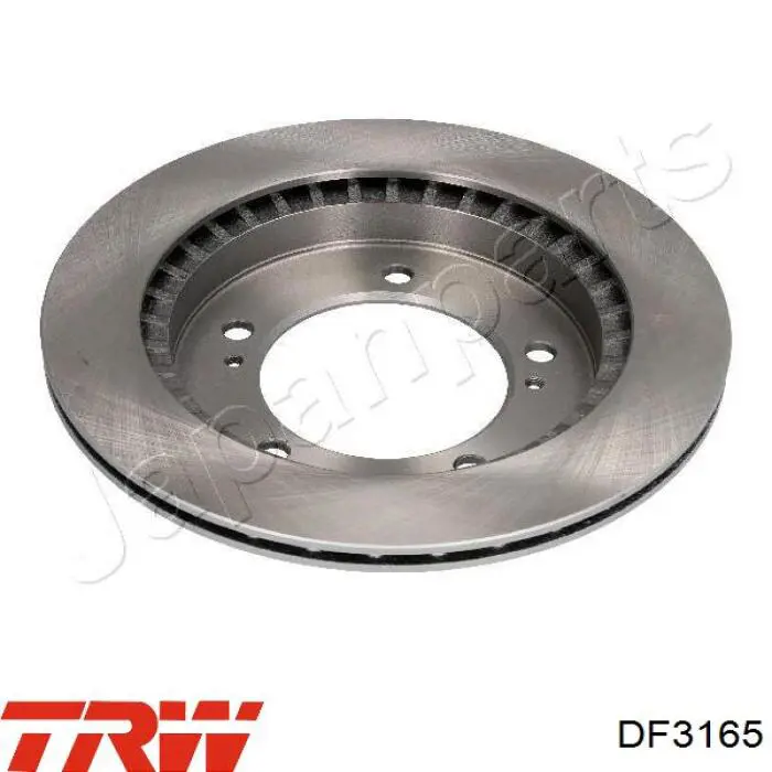 Передние тормозные диски DF3165 TRW