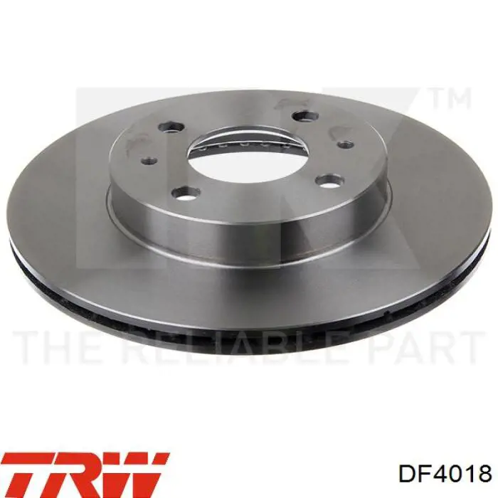 Передние тормозные диски DF4018 TRW