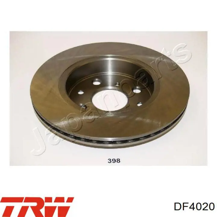 Передний тормозной диск TRW DF4020