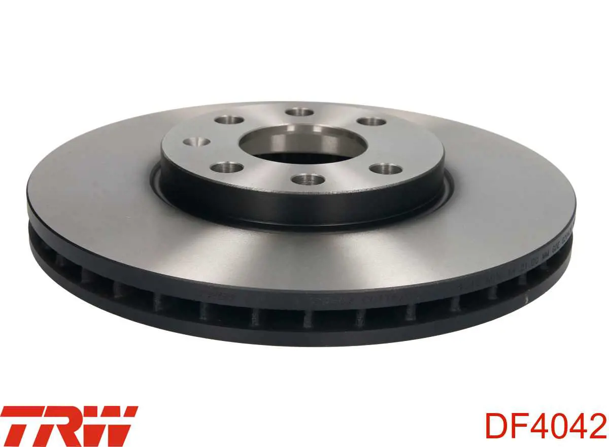 DF4042 TRW диск тормозной передний
