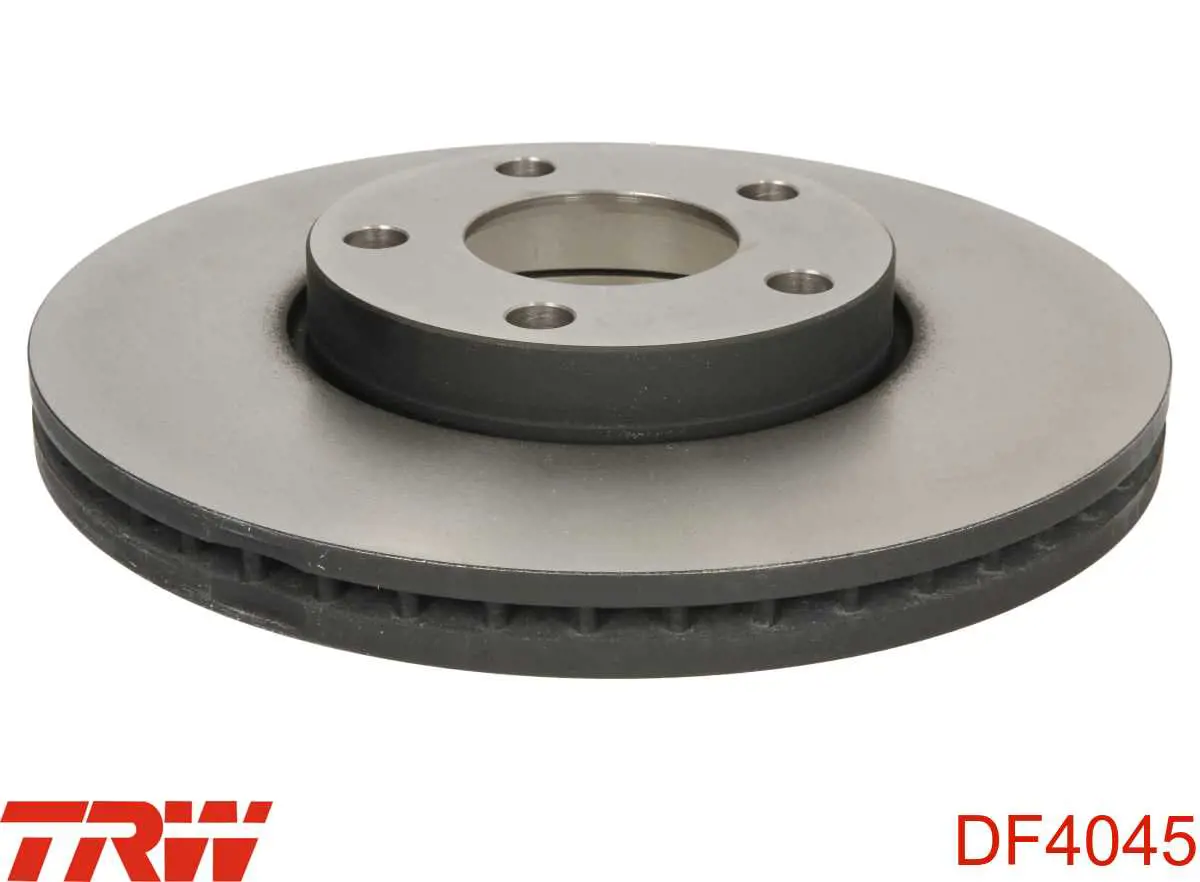 DF4045 TRW диск тормозной передний