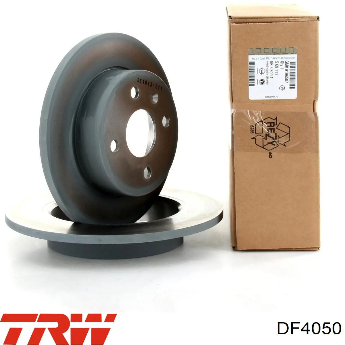 Купить DF4050 TRW Диск тормозной задний