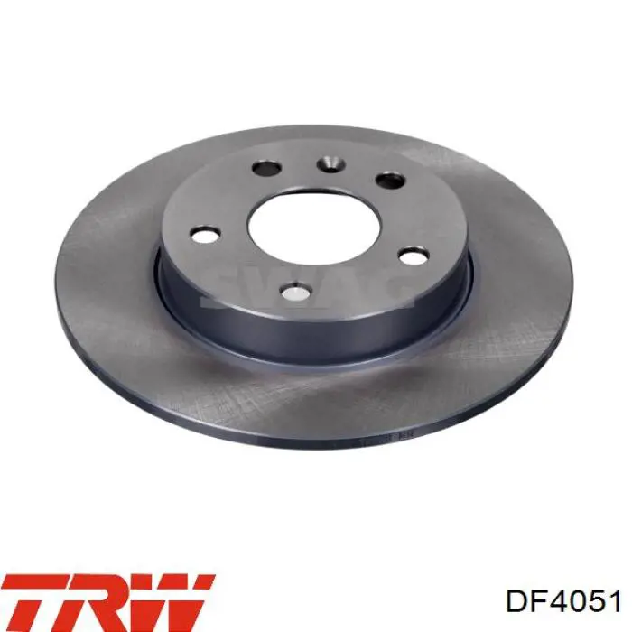 Задний тормозной диск TRW DF4051 цена, от 29.53 USD