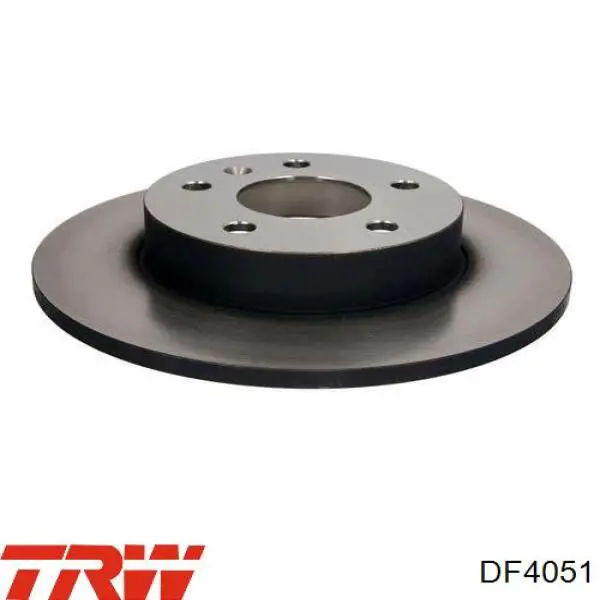 Тормозные диски DF4051 TRW