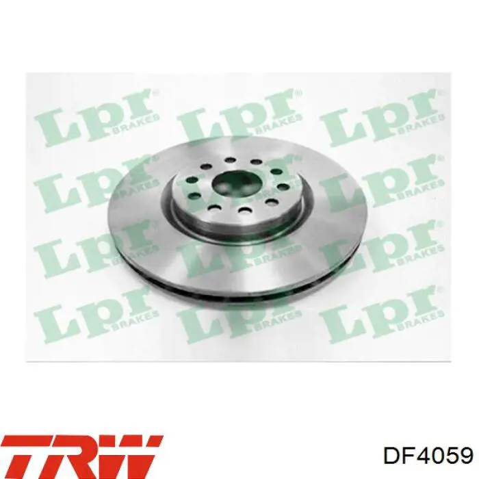 Тормоз дисковый передний TRW DF4059 цена, от 46.11 USD
