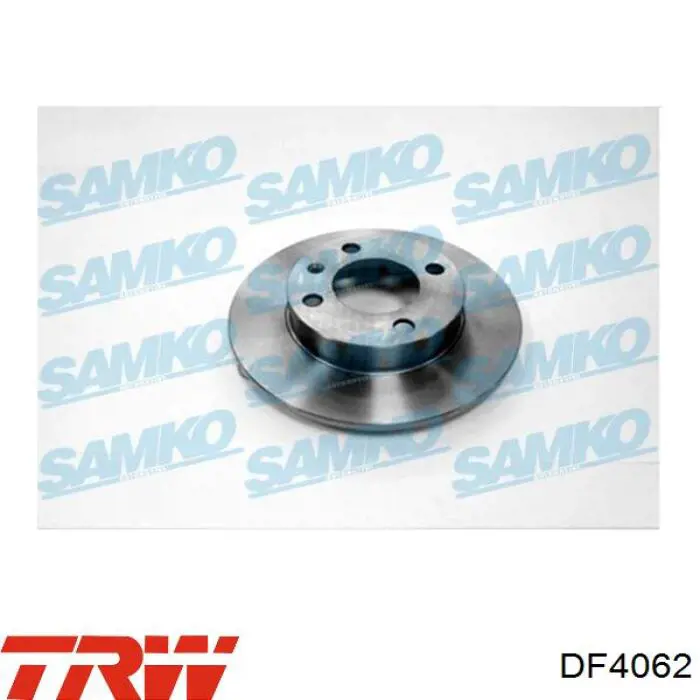 Задний дисковый тормоз TRW DF4062