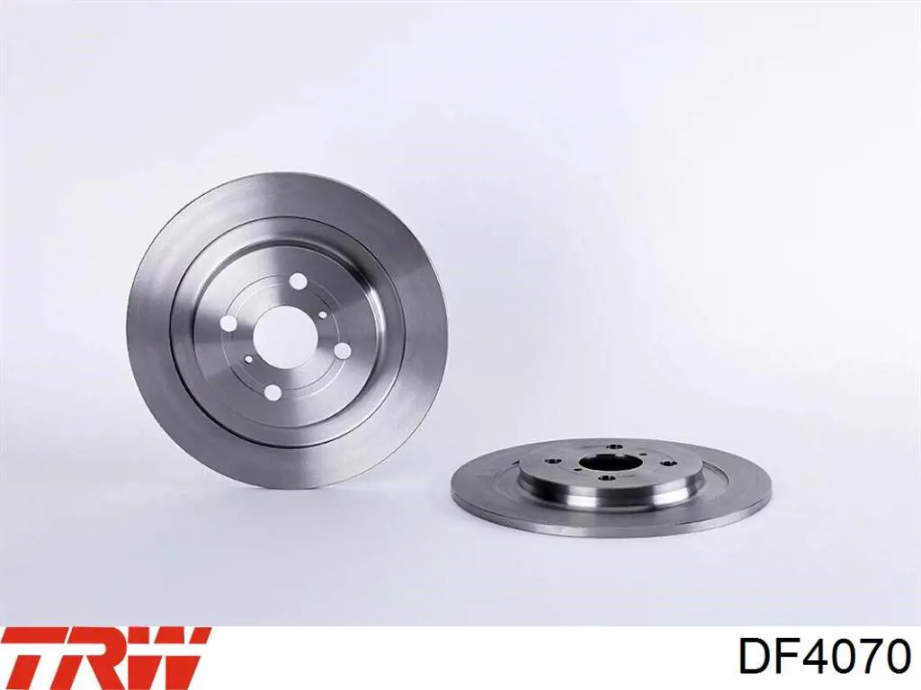 Передние тормозные диски DF4070 TRW
