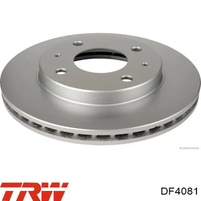 Передние тормозные диски DF4081 TRW