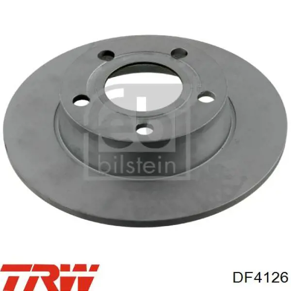 DF4126 TRW диск тормозной задний