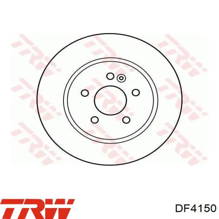 Купить DF4150 TRW Ротор тормозной