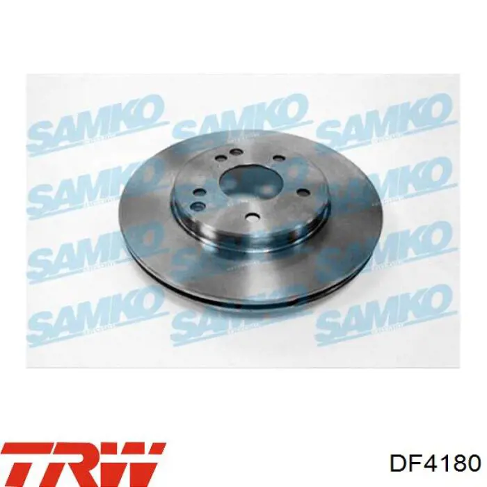Передний тормозной диск TRW DF4180