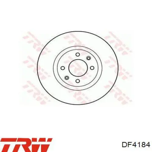 Купить DF4184 TRW Ротор тормозной