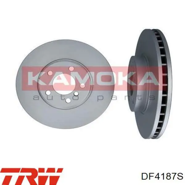 Передние тормозные диски DF4187S TRW
