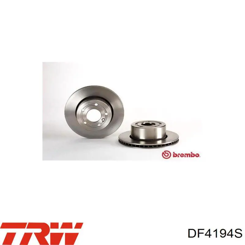 Тормоз дисковый передний TRW DF4194S цена, от 53.20 USD