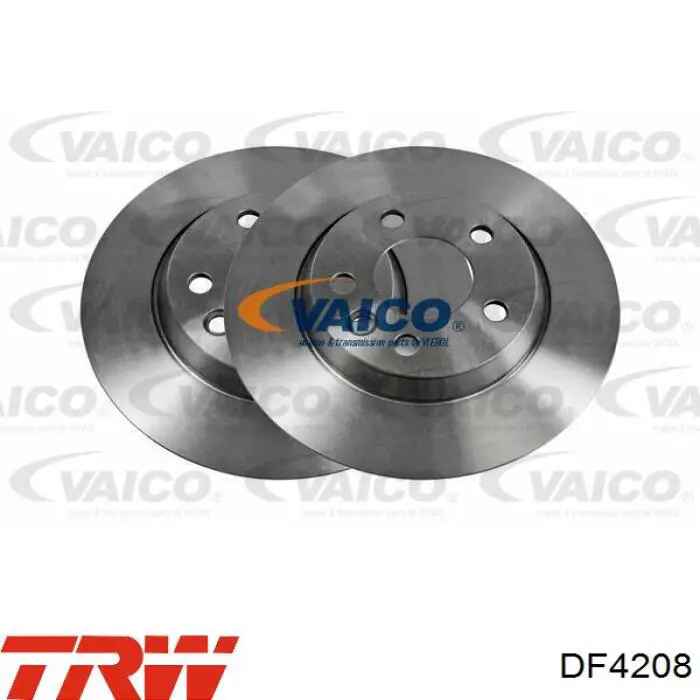 Задний дисковый тормоз TRW DF4208